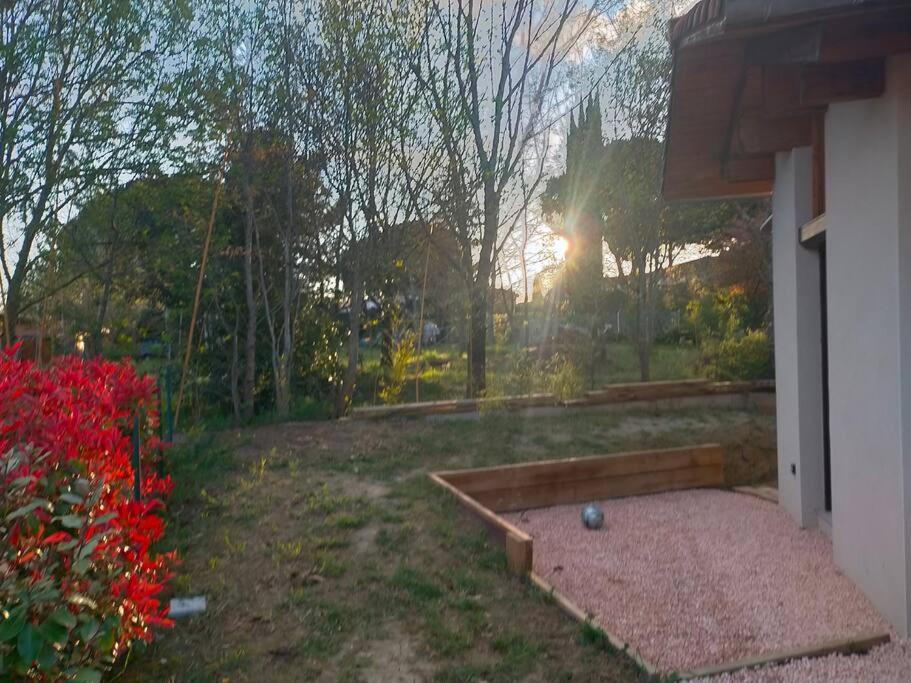 Studio Ambiance Verdoyante Et Vue Sur La Vallee Auzeville-Tolosane Zewnętrze zdjęcie